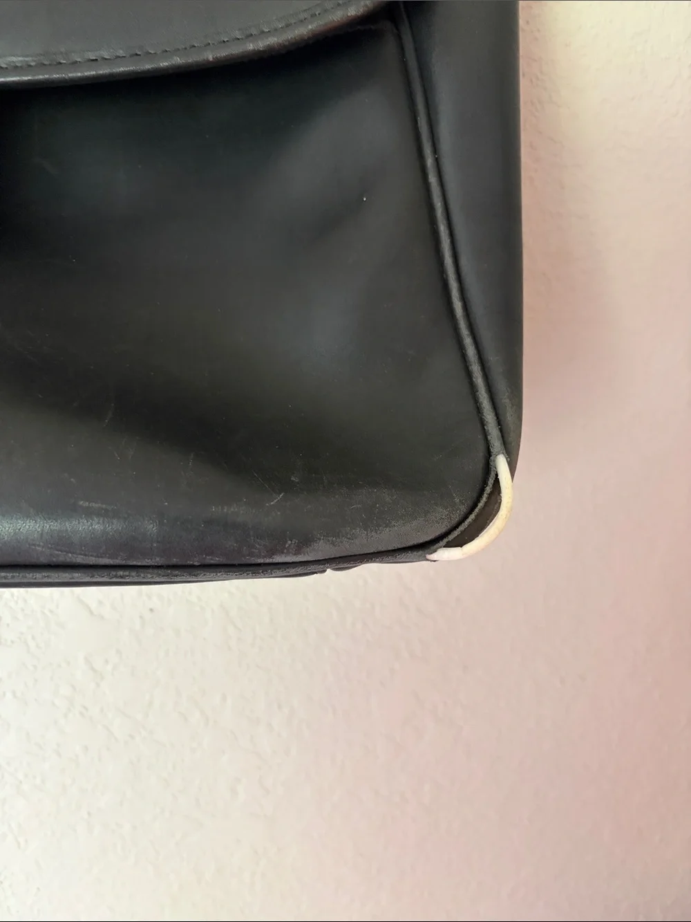 Martin Dingman Black Leather/Alligator Briefcase